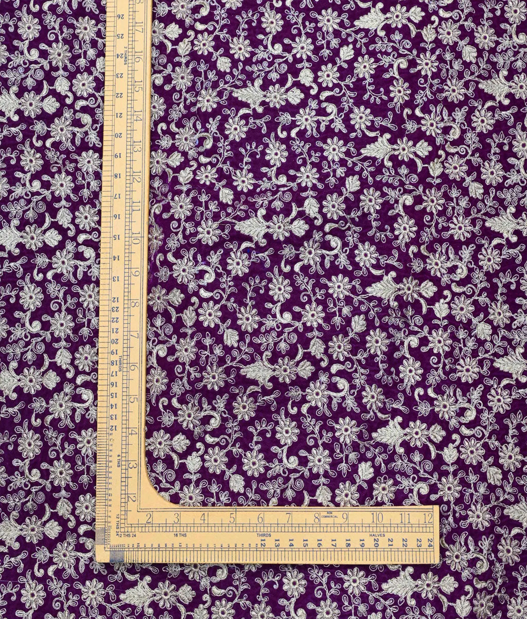 Velvet Work Fabric