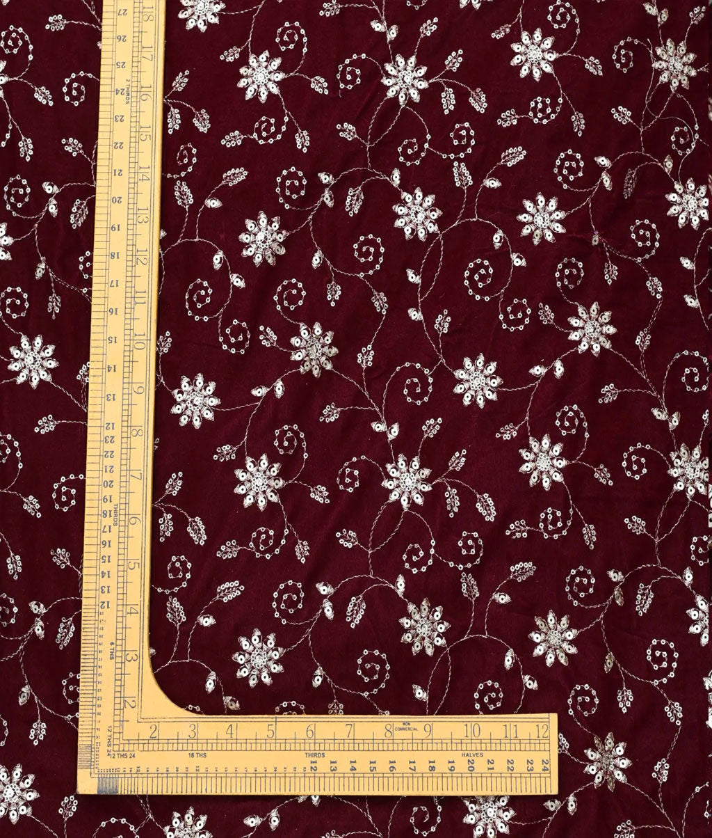 Velvet Work Fabric