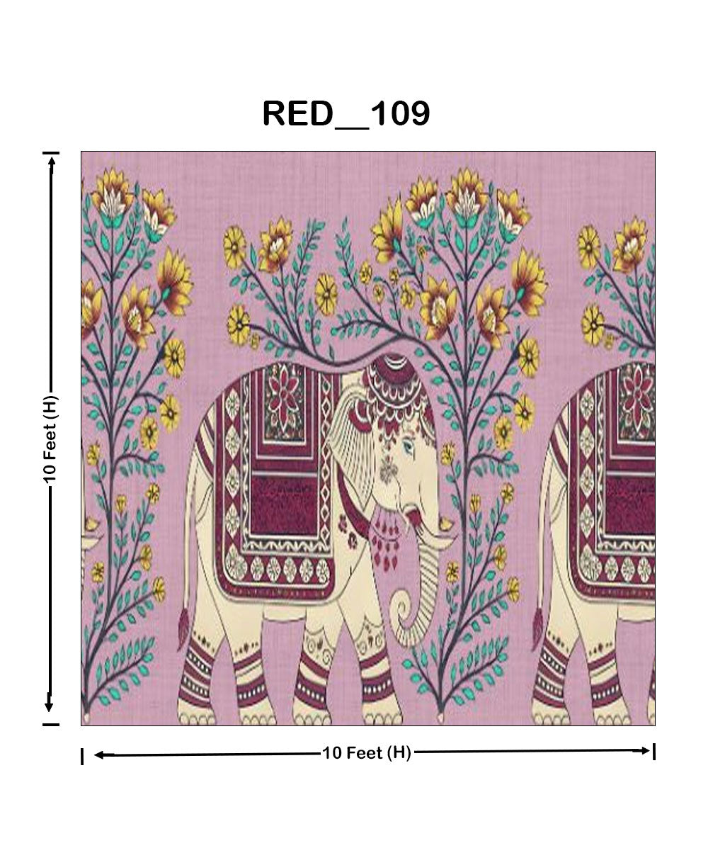Royal Elephant Floral Pink(RED__109) 1