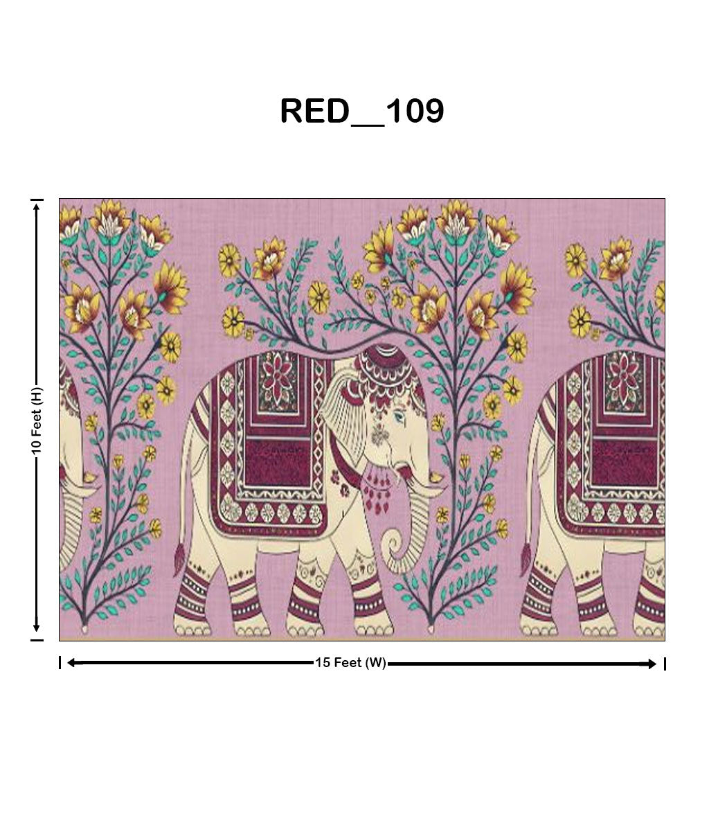 Royal Elephant Floral Pink(RED__109) 3