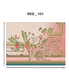 Royal Floral Vintage Digital Parda – Model (RED_101)
