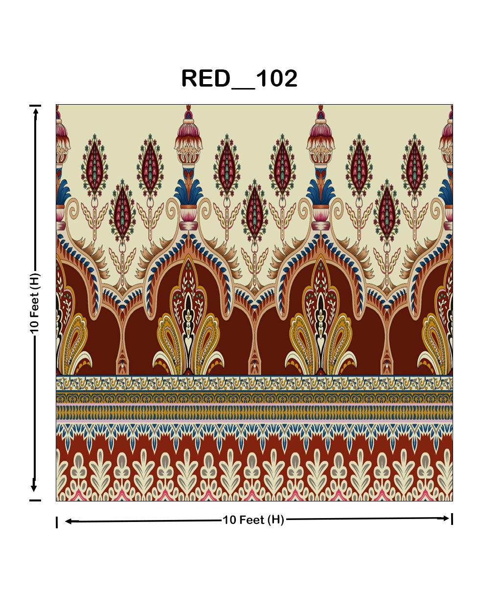 Royal Mughal Digital Parda (RED_102)
