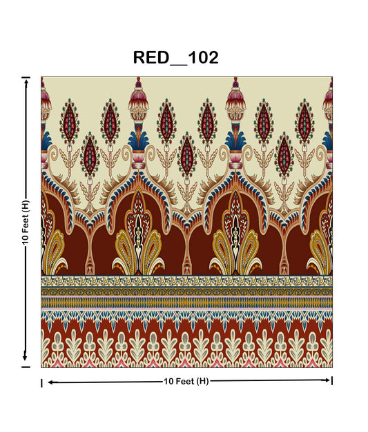 Royal Mughal Digital Parda (RED_102)