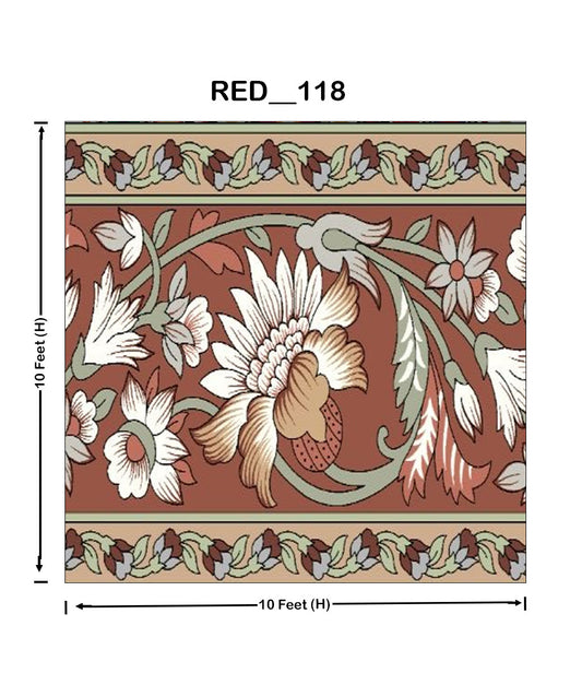 
Terracotta Heritage Floral (RED_118)
