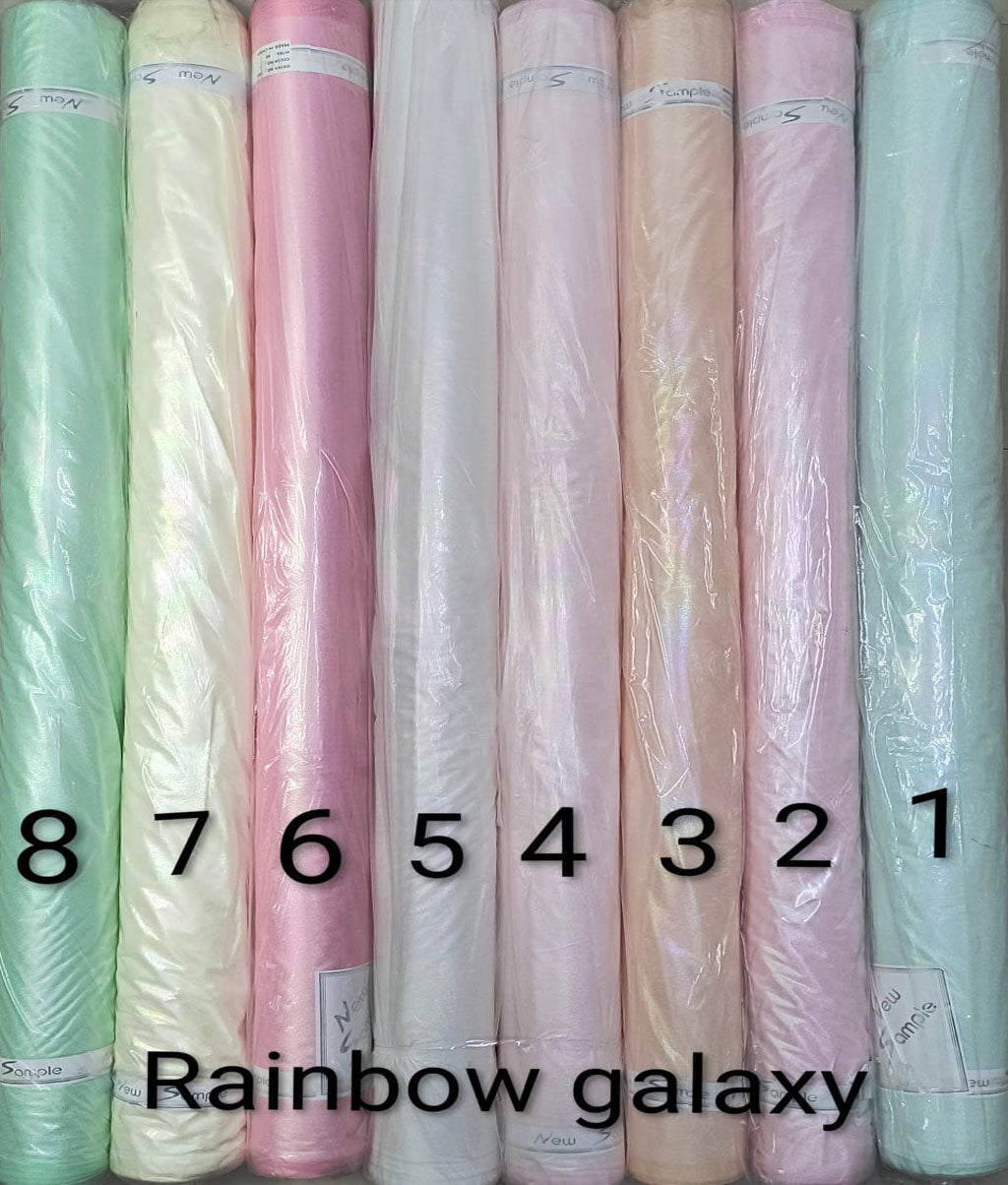 Rainbow Galaxy Fabric all color available