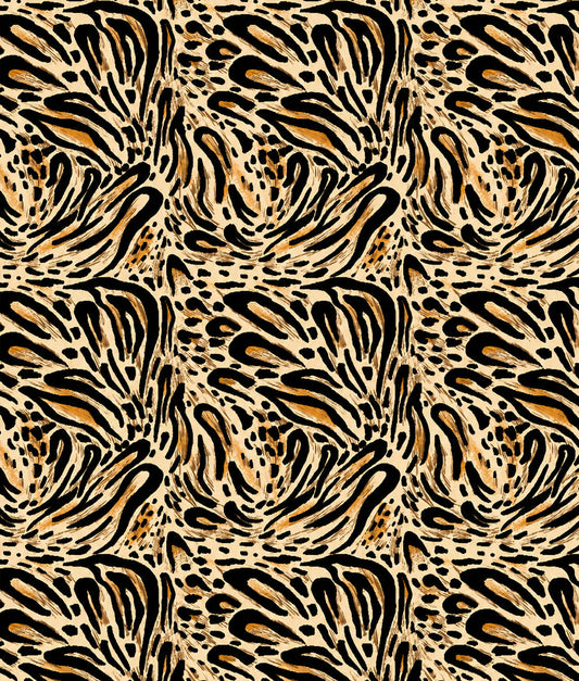 Tiger Print All Fabric Available